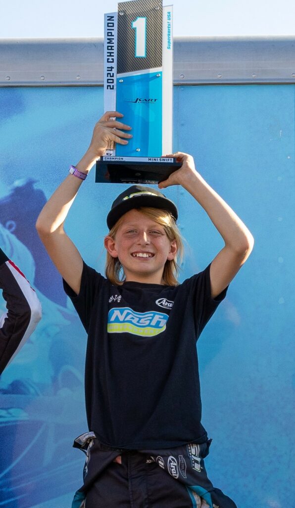 JohnJohn McLellan Captures 2024 ProKart Challenge Mini Swift Championship
