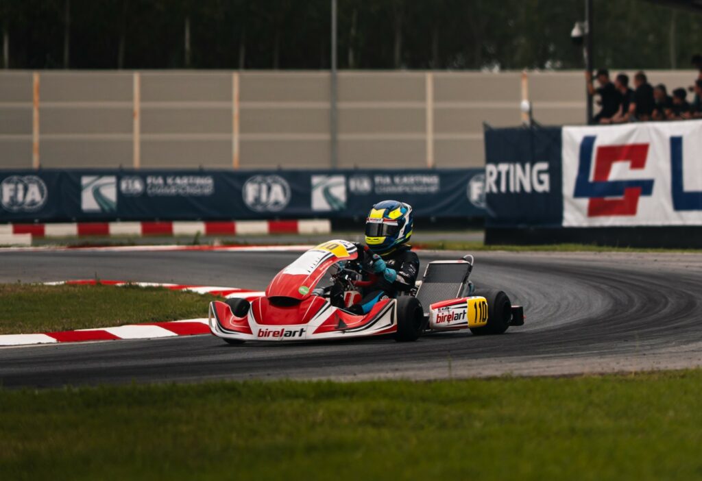 McLellan Battles Through Elite 83-Driver FIA Karting World Cup Field