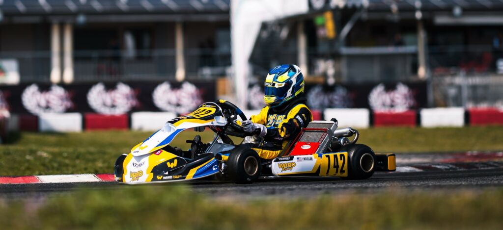 McLellan Demonstrates Front-Running Speed Against 61-Driver WSK Field
