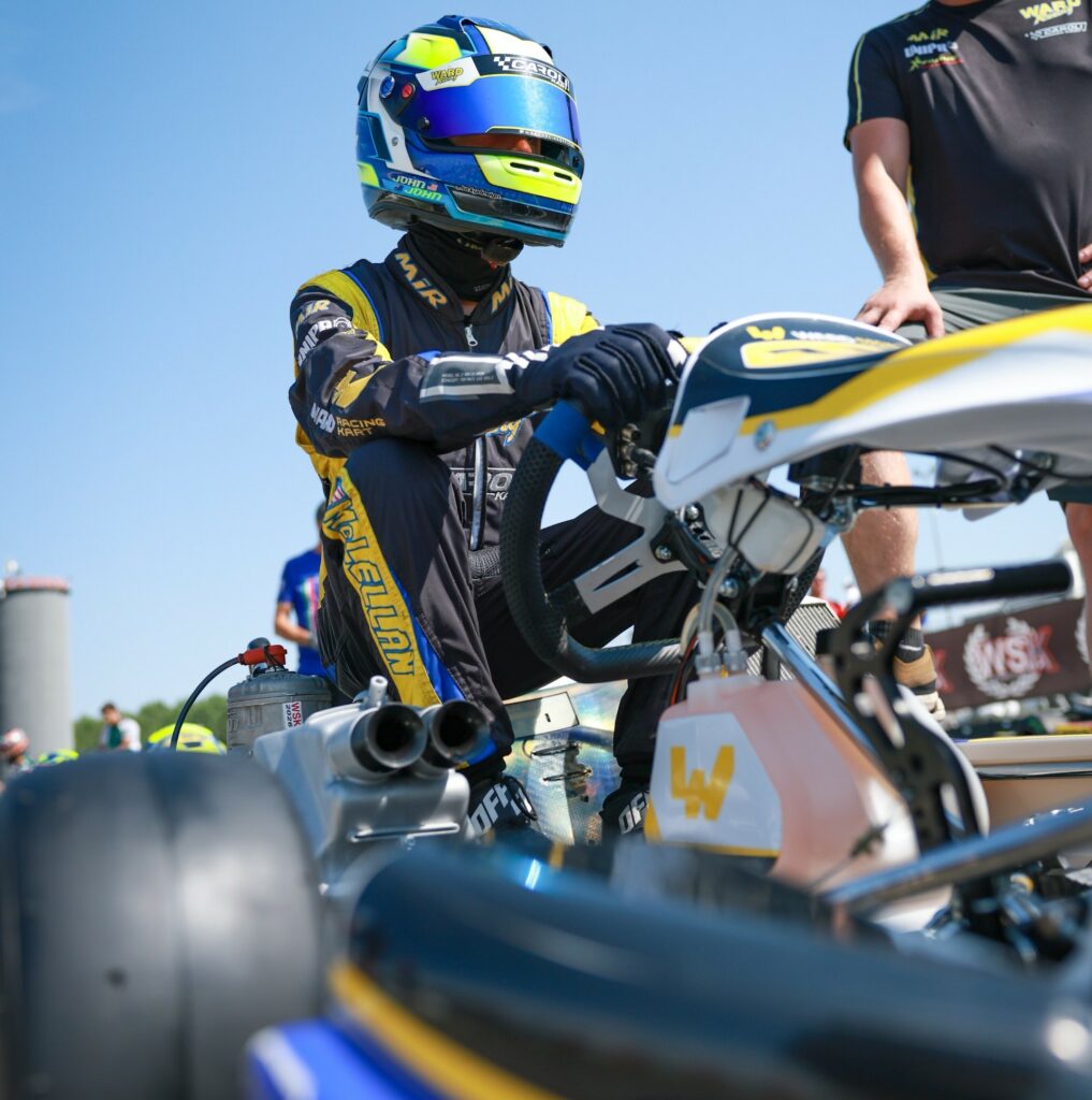 California Junior Racer JohnJohn McLellan Shines at WSK Euro Series Finale