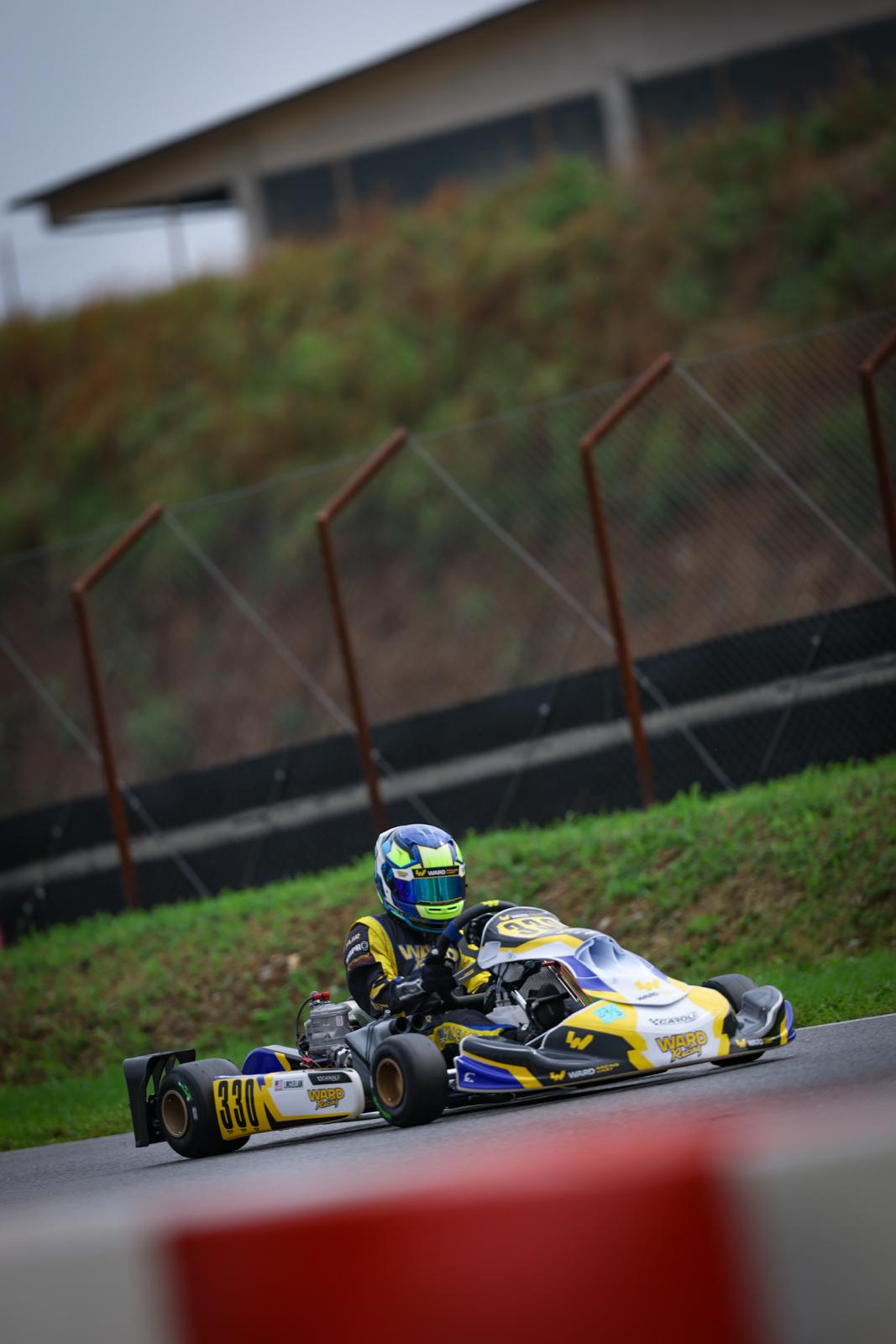 JohnJohn McLellan with Ward Racing at WSK Final Cup, Franciacorta 2026